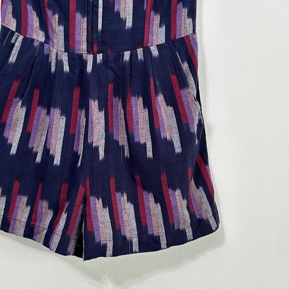 Urban Outfitters Staring At Stars Romper S Strapless Pockets Smocked Summer - Picture 2 of 8